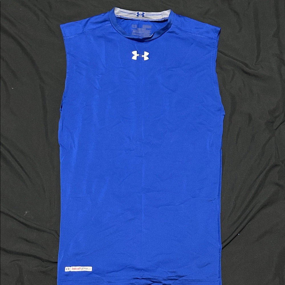 Under Armour Sleeveless Men's Vibrant Blue Medium